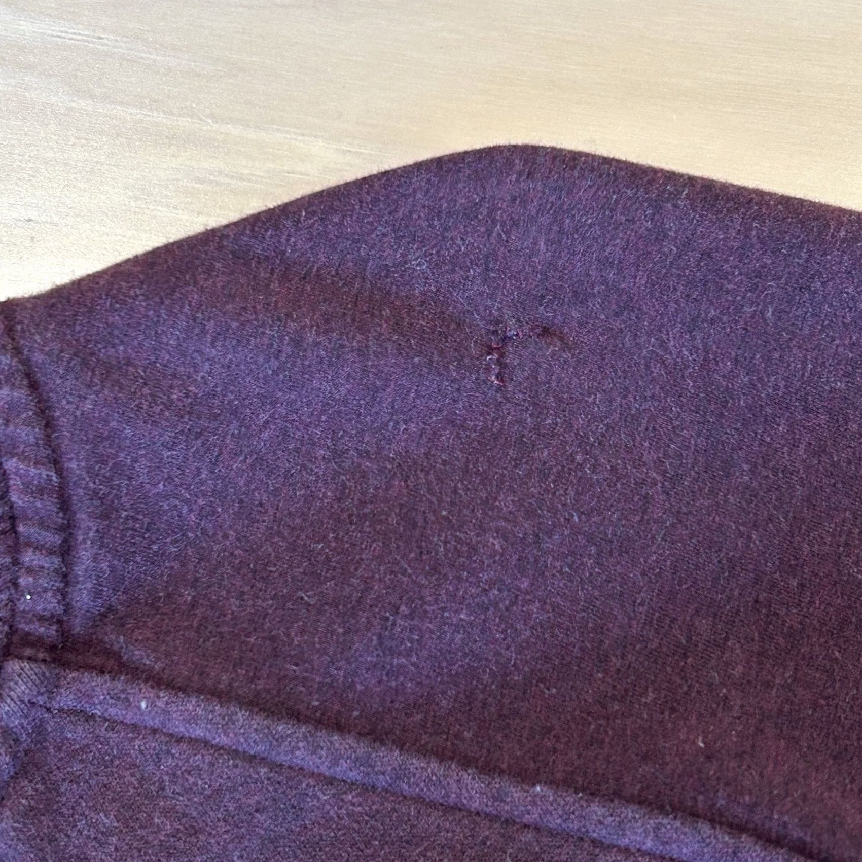 Lululemon Lululemon Pleat To Street Bomber Jacket Women’s 6 Burgundy Distressed Size M / US 6-8 / IT 42-44 - 3 Thumbnail