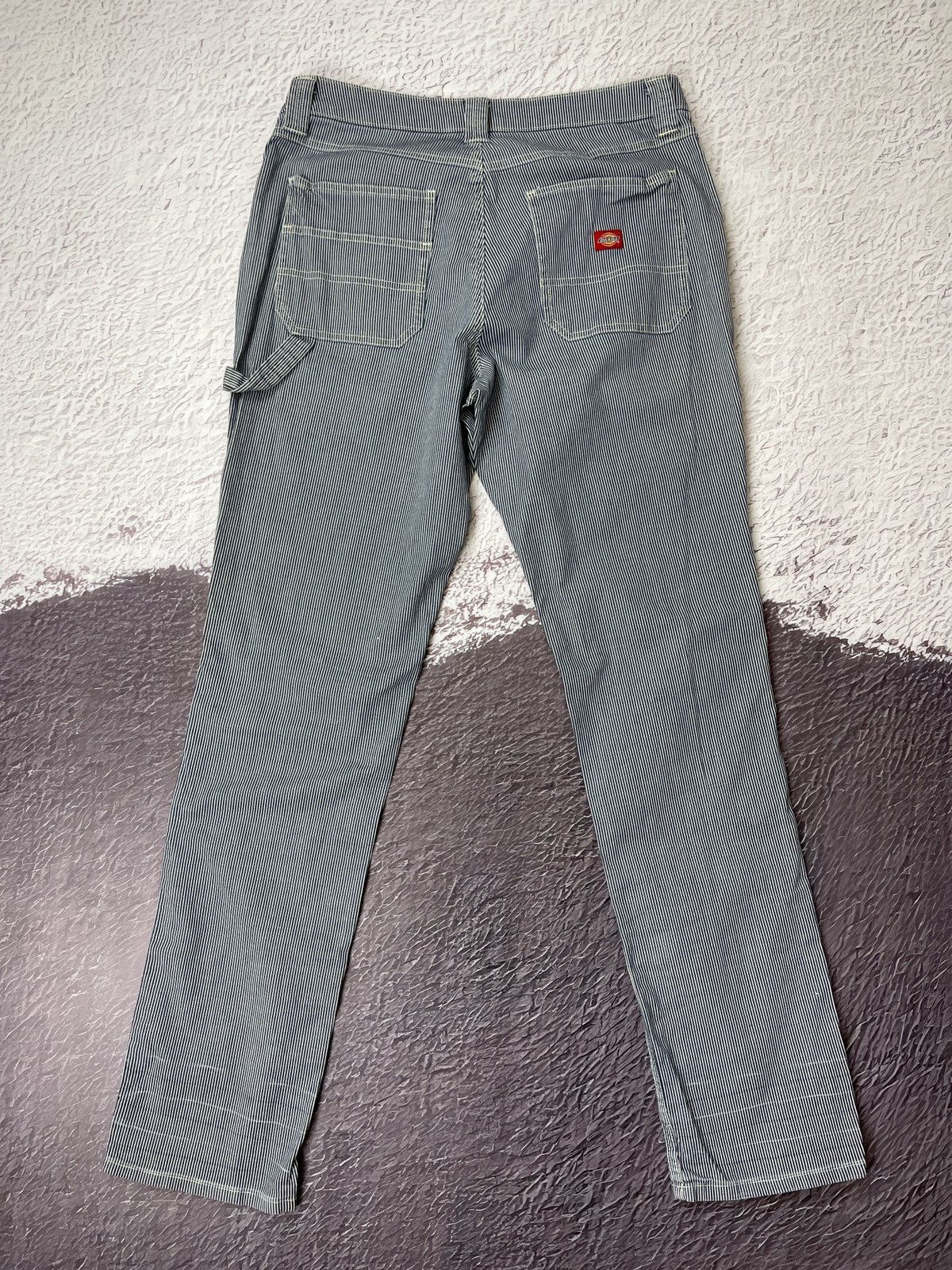 Dickies Dickies vintage striped carpenter single knee work pants Size 30" / US 8 / IT 44 - 2 Thumbnail