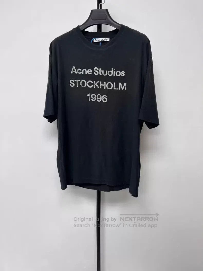 Acne Studios Acne Studios 1996 Series Letter Printed Crewneck Short Sle Size US XS / EU 42 / 0 - 1 Thumbnail