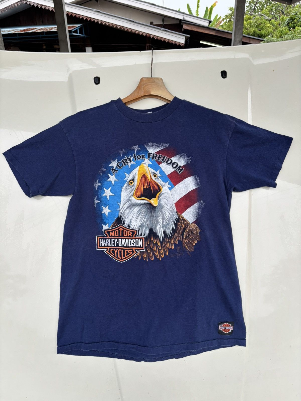 Vintage Vintage 1996 Harley Davidson Atlanta Olympics Size US M / EU 48-50 / 2 - 1 Thumbnail