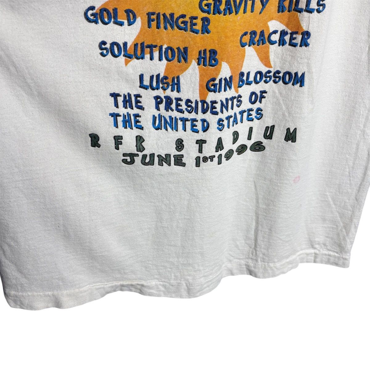 Band Tees Vintage 90s HFStival RFK Stadium Tour Band Tee / No Doubt Size US L / EU 52-54 / 3 - 9 Thumbnail
