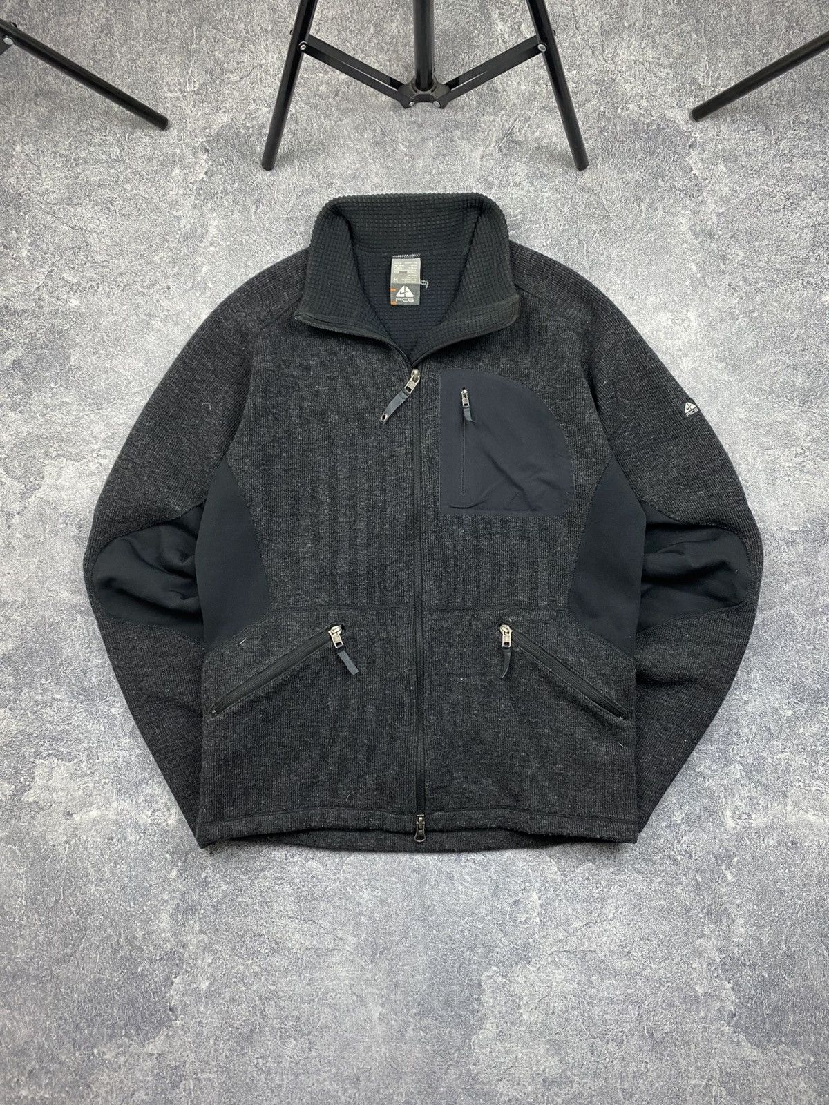 Nike × Nike ACG × Vintage Vintage Nike ACG fleece jacket size M logo Size US M / EU 48-50 / 2 - 1 Thumbnail