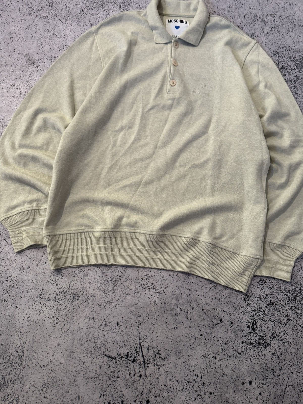 Moschino Vintage Moschino Jeans 1/4 Zip Size US M / EU 48-50 / 2 - 3 Thumbnail