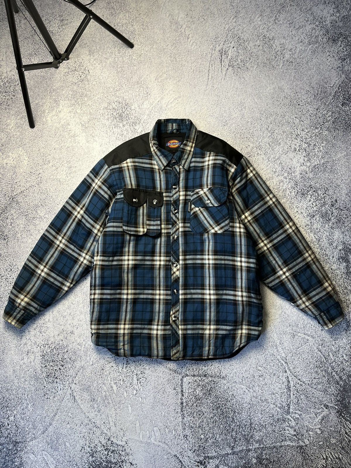 Dickies Vintage Dickies Flanel Jacket USA Streetwear Y2K Size US M / EU 48-50 / 2 - 7 Thumbnail