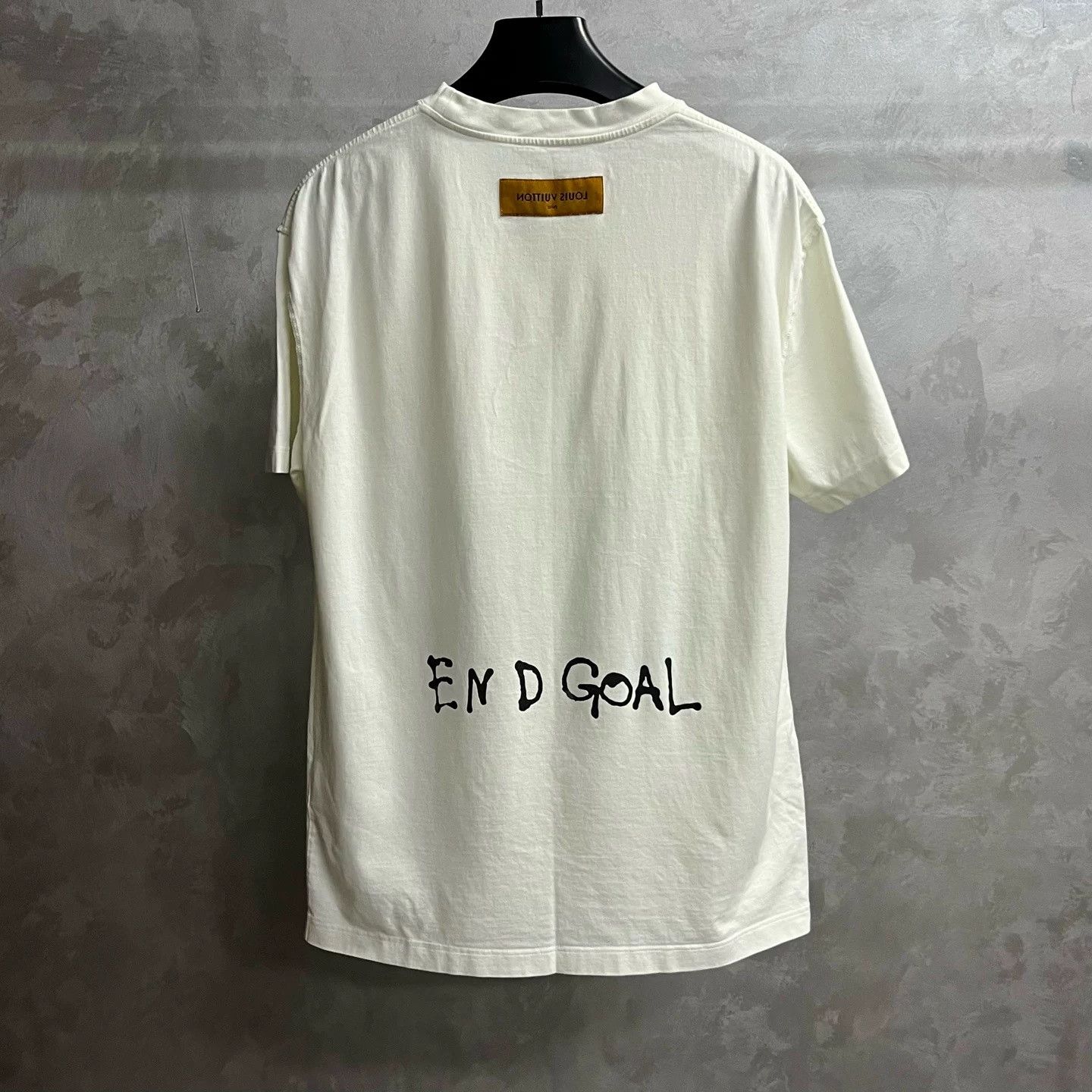 Louis Vuitton Louis Vuitton White Neon Worker Print T-shirt Size US L / EU 52-54 / 3 - 5 Thumbnail