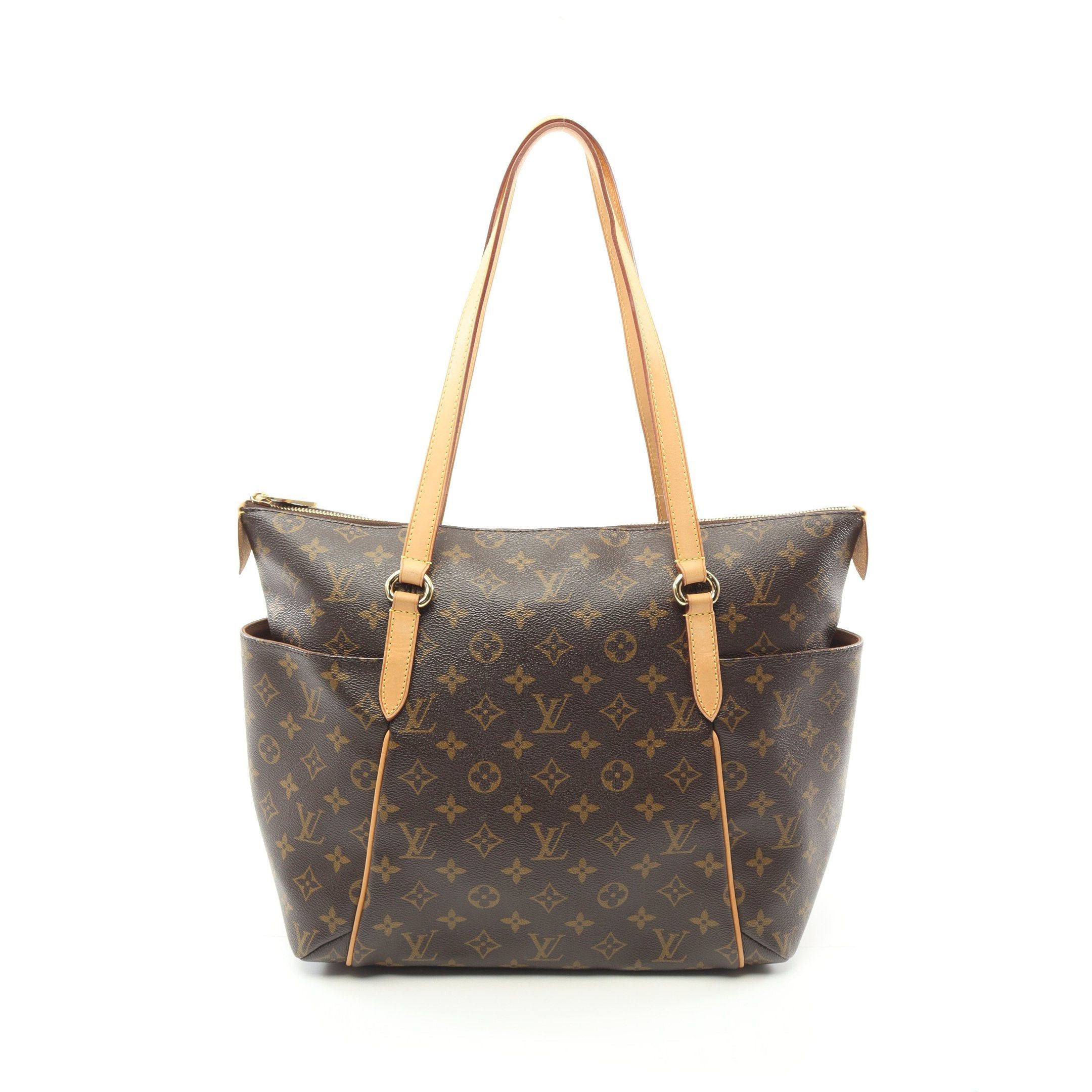 Louis Vuitton Louis Vuitton Totally Mm Monogram Shoulder Bag Tote Leather Brown Size ONE SIZE - 1 Thumbnail