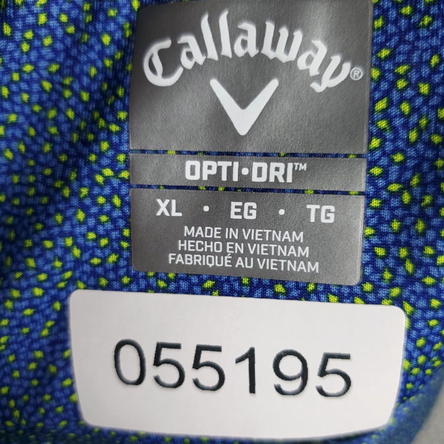 Callaway **Callaway Blue Opti Dri Fit Polo Shirt Mens XL** User: Callaway Blue Opti Dri Fit Polo Shirt Mens XL Size US XL / EU 56 / 4 - 7 Thumbnail