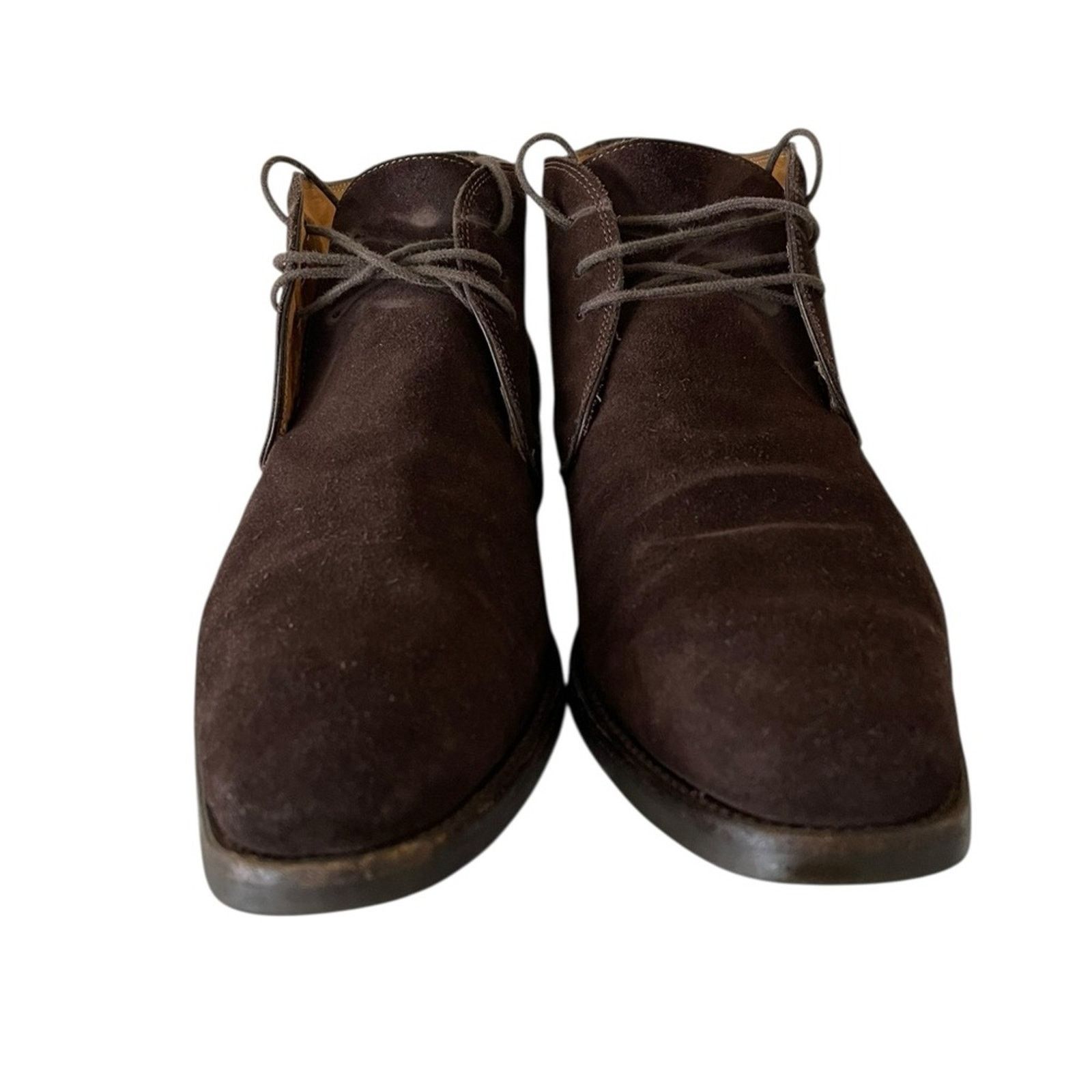 Moreschi Moreschi Dark Brown Chukka Boots Size:42 Size US 9 / EU 42 - 2 Thumbnail