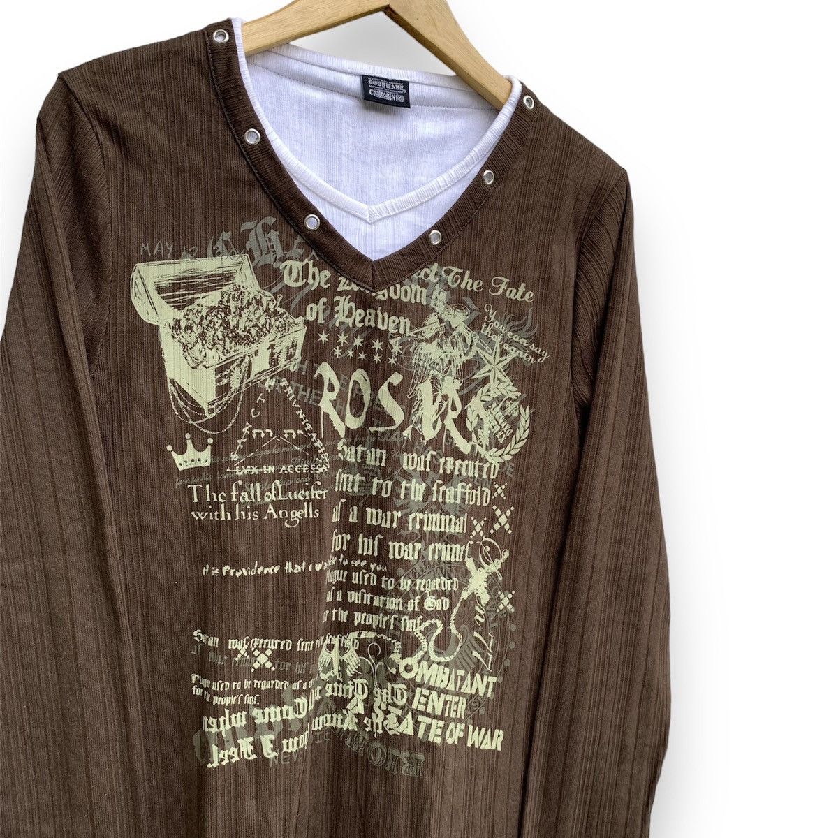 If Six Was Nine × Japanese Brand × Le Grande Bleu (L.G.B.) Body wave poem longsleeave tshir - ifsixwasnine lgb style Size US M / EU 48-50 / 2 - 2 Thumbnail