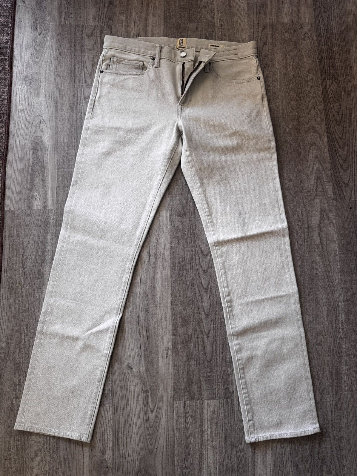 Hiroshi Kato The Pen Slim- Silver Grey 14 oz Size US 34 / EU 50 - 1 Thumbnail