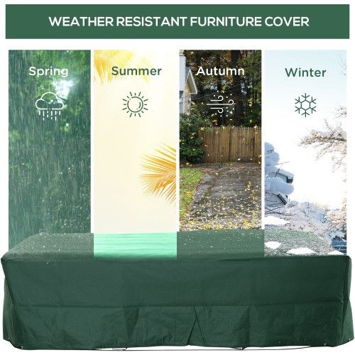 Designer × Homemade 97" x 65" x 26" Heavy Duty Outdoor Sectional Sofa Cover, Wat Size US L / EU 52-54 / 3 - 4 Thumbnail