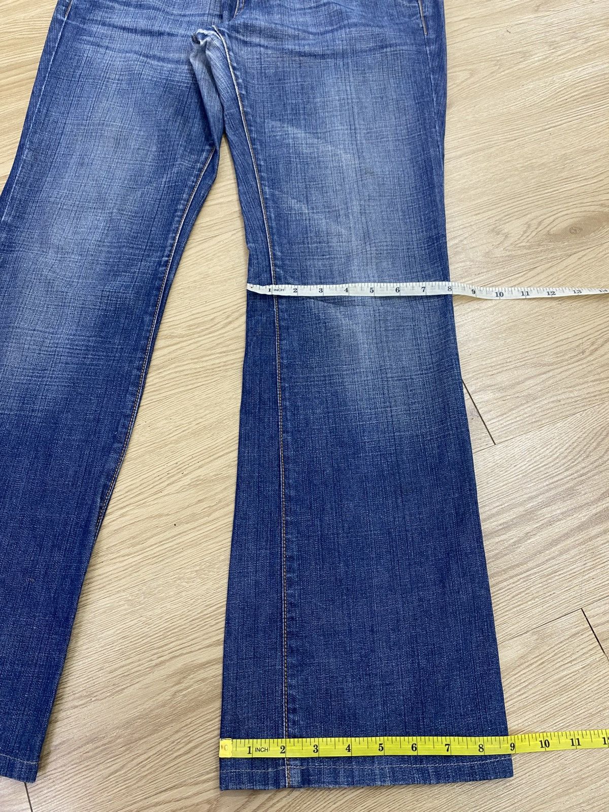 Diesel Diesel Acid Blue Wash Style Loose Jeans Size US 33 - 12 Thumbnail