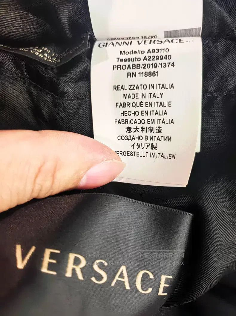 Versace Versace Medusa dragon gold thread embroidered jacket jacke Size US L / EU 52-54 / 3 - 8 Thumbnail