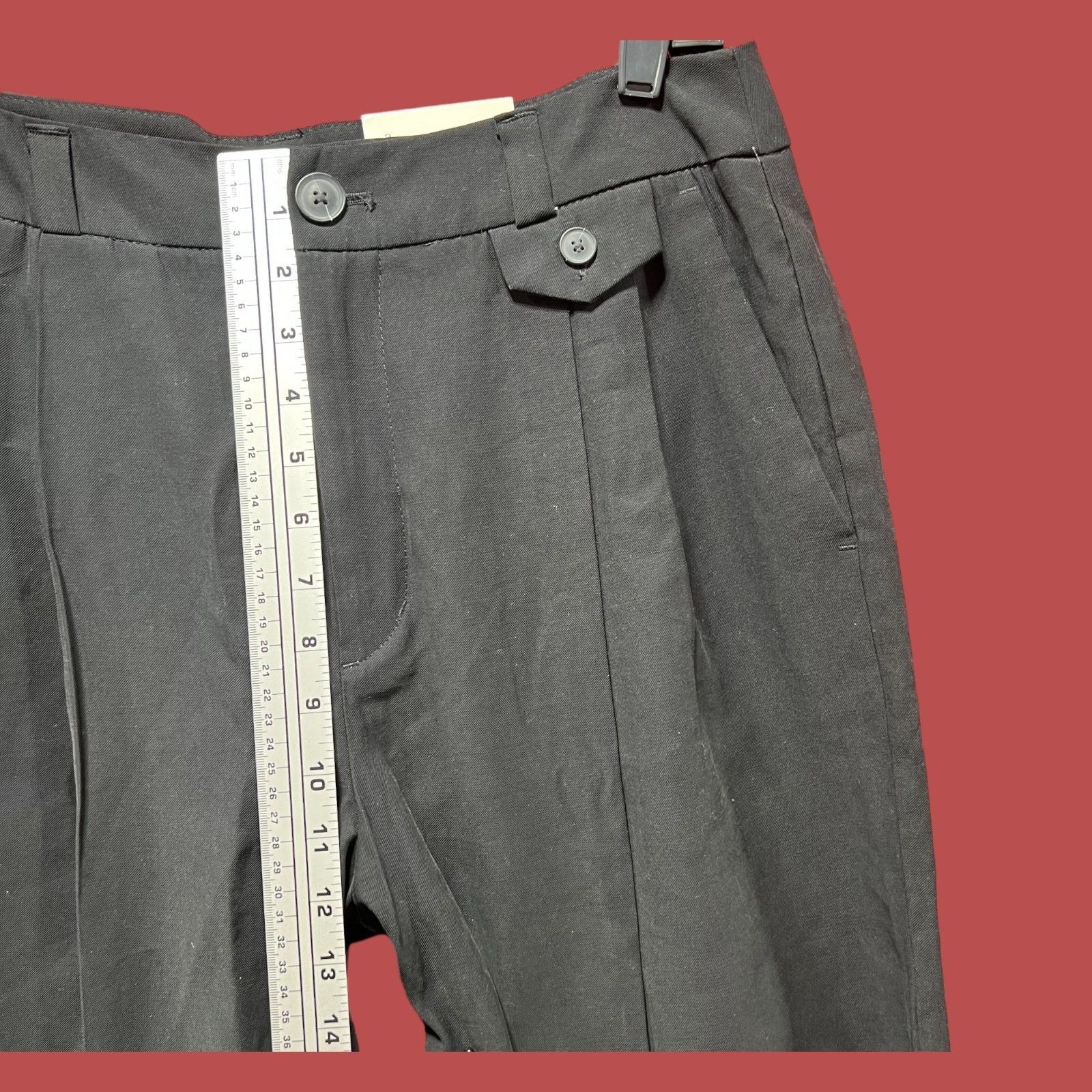 Other A New Day - Women's High Rise Pants Relaxed Hip & Thing - Bl Size 32" / US 10 / IT 46 - 5 Thumbnail