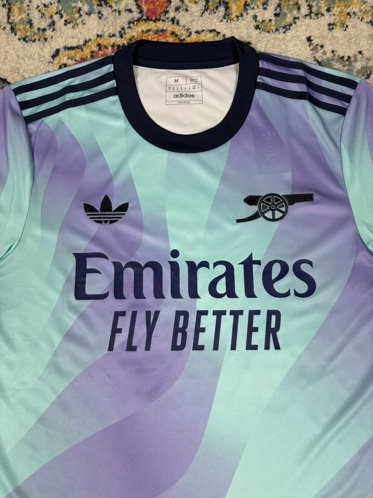 Adidas Adidas arsenal 2022/23 third kit Size US L / EU 52-54 / 3 - 2 Thumbnail
