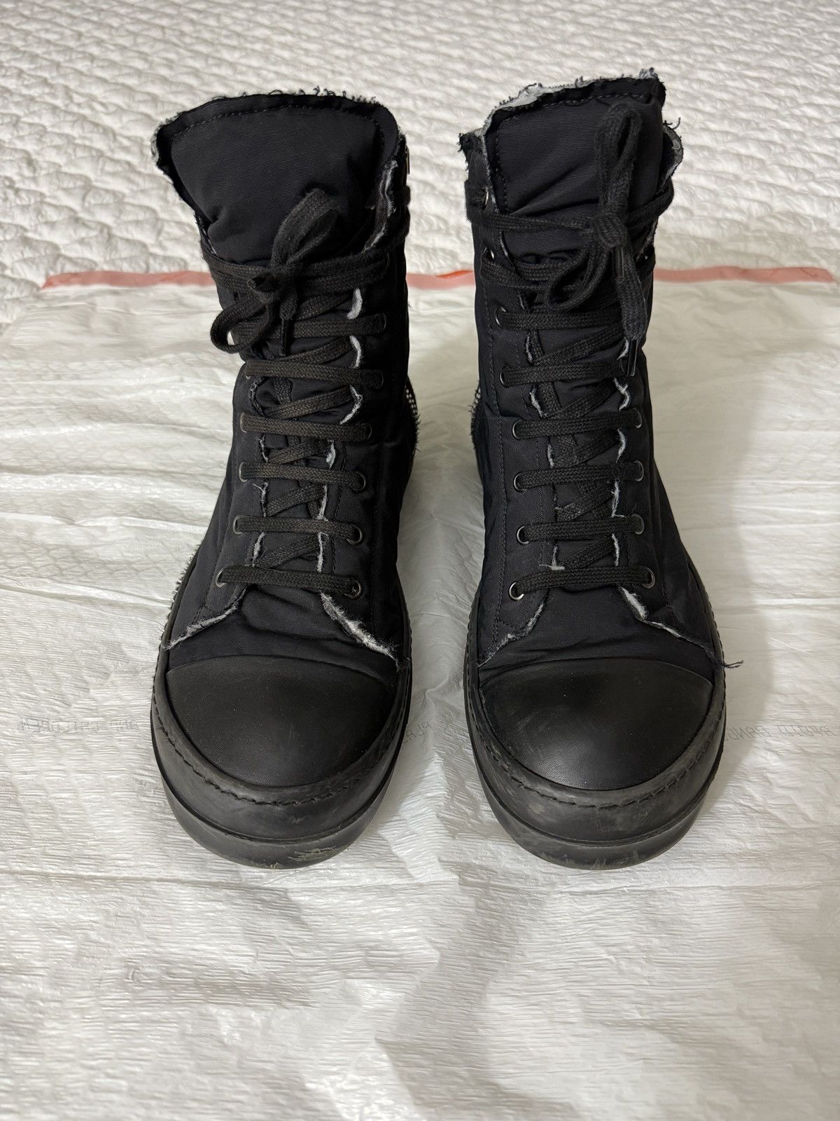 Rick Owens Drkshdw Rick Owens DRKSHDW Gethsemane Padded High Size US 9 / EU 42 - 2 Thumbnail