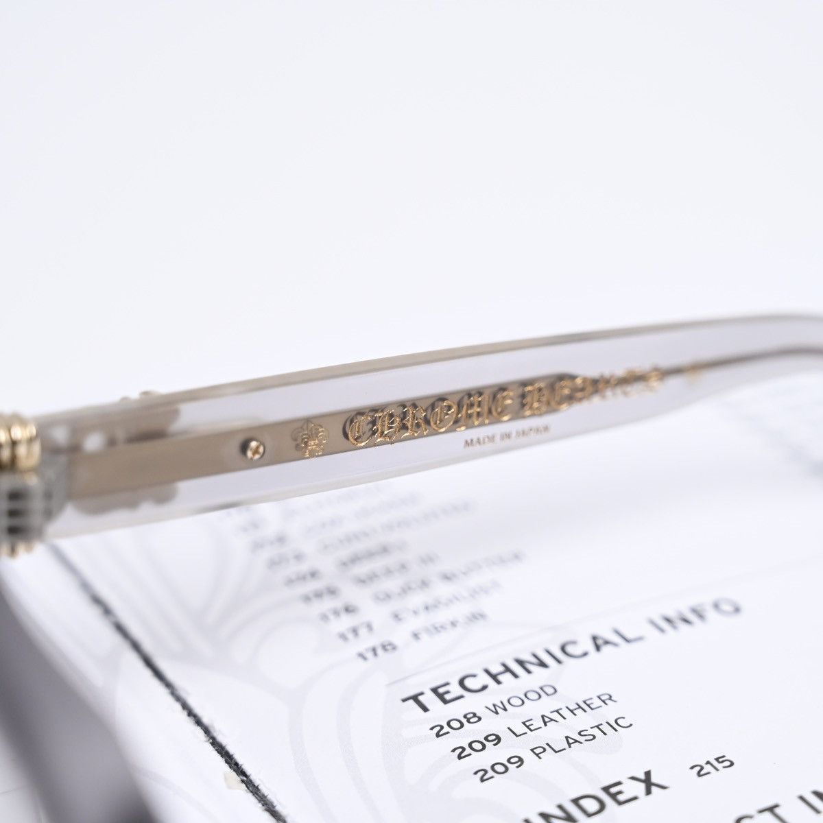 Chrome Hearts CHROME HEARTS CUNTVOLUTED GLASSES Size ONE SIZE - 4 Thumbnail