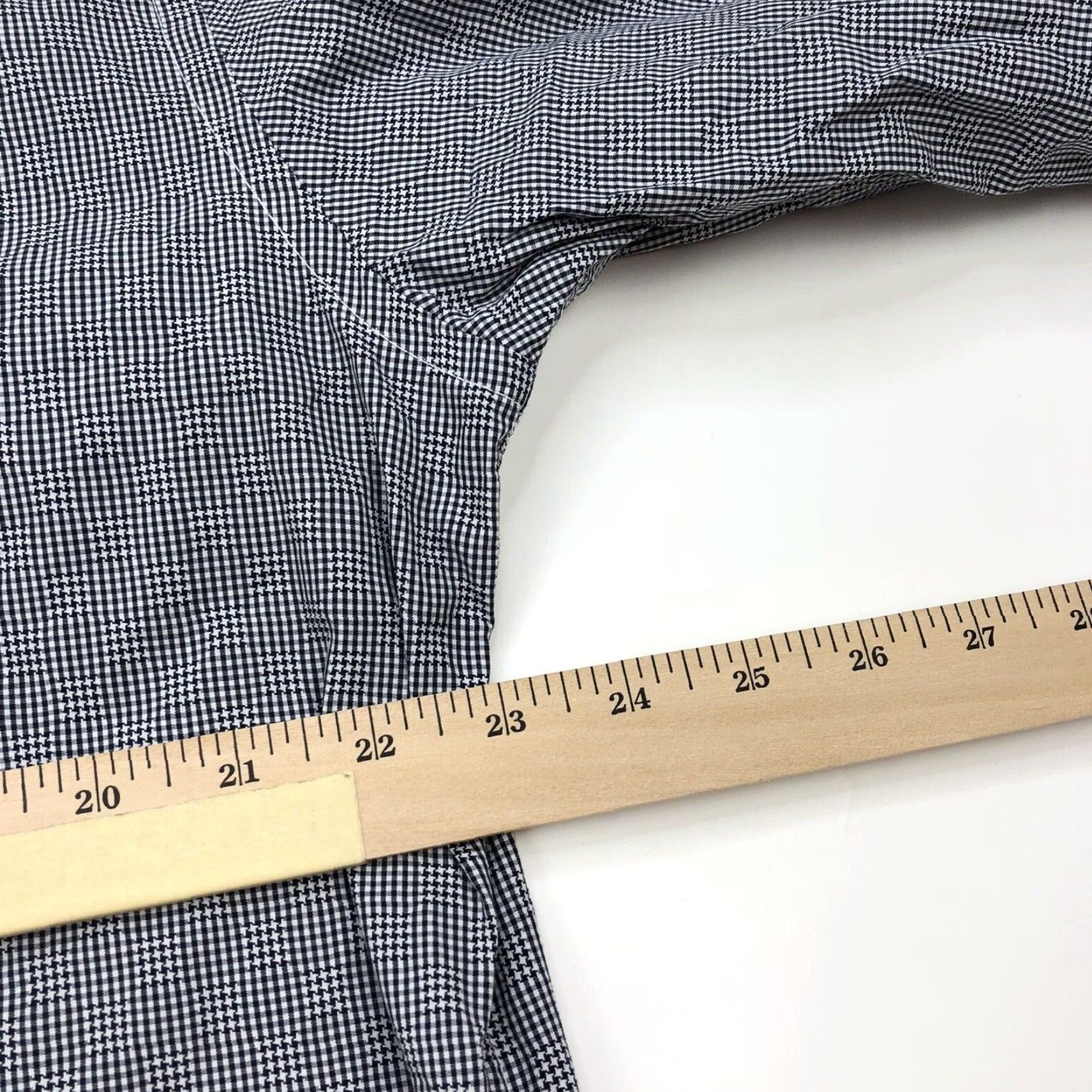 BUGATCHI Bugatchi Uomo Shaped Fit 17/36 Mens Button Front Long Sleeve Dress Shirt Size 46R - 4 Thumbnail