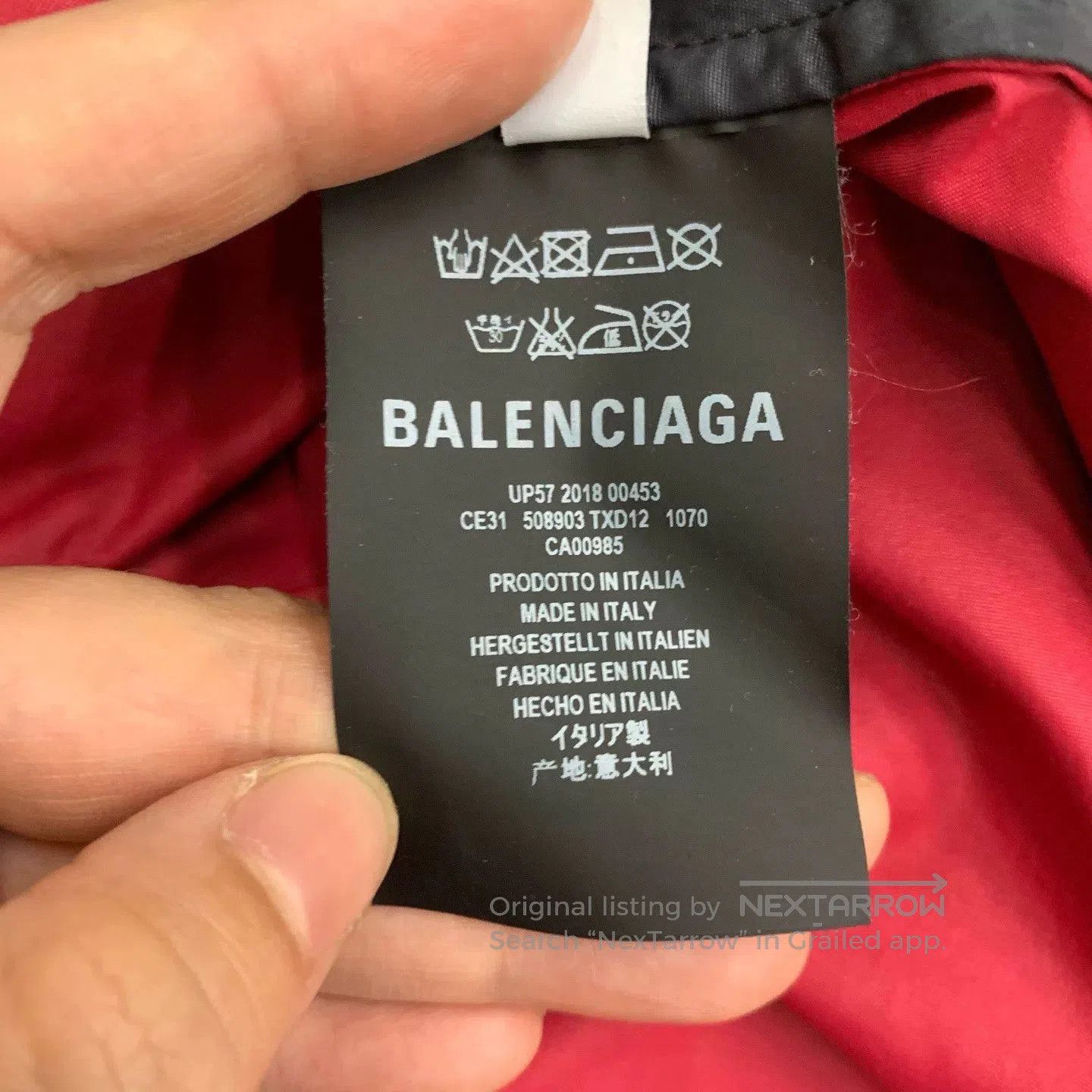 Balenciaga balenciaga color-block windbreaker jacket. Size US M / EU 48-50 / 2 - 7 Thumbnail