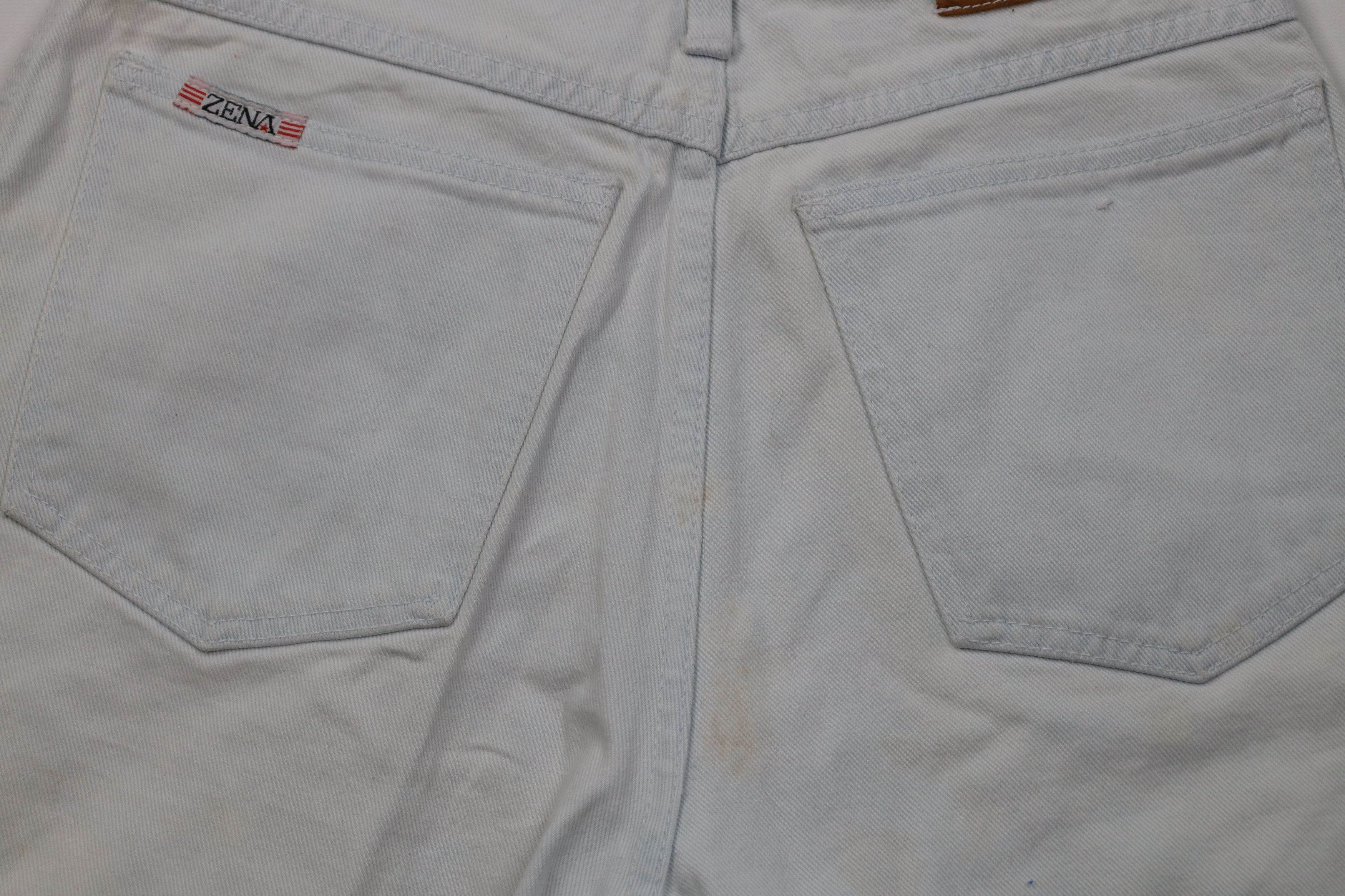 Vintage Vintage 90s Streetwear Baggy Pleated Denim Jean Shorts Blue Size 32" / US 10 / IT 46 - 12 Thumbnail