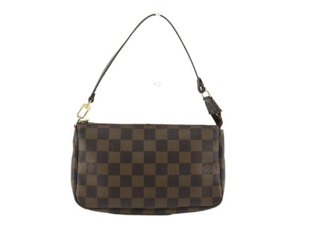 Louis Vuitton Louis Vuitton Damier Ebene Pochette Accessoires Pouch Size ONE SIZE - 1 Thumbnail