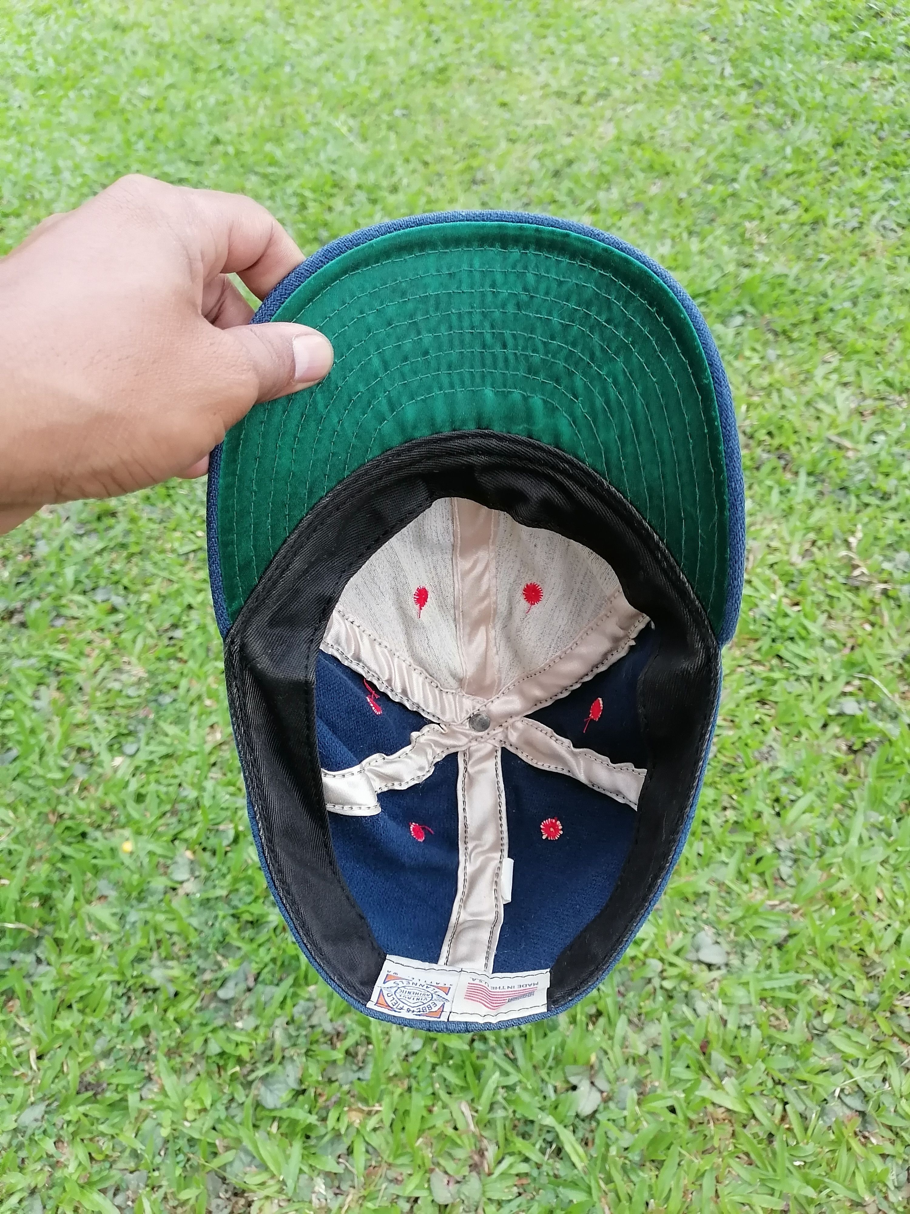 Ebbets Field Flannels × Vintage Vintage H Ebbets Field Flannels Wool Full Cap Size ONE SIZE - 5 Thumbnail