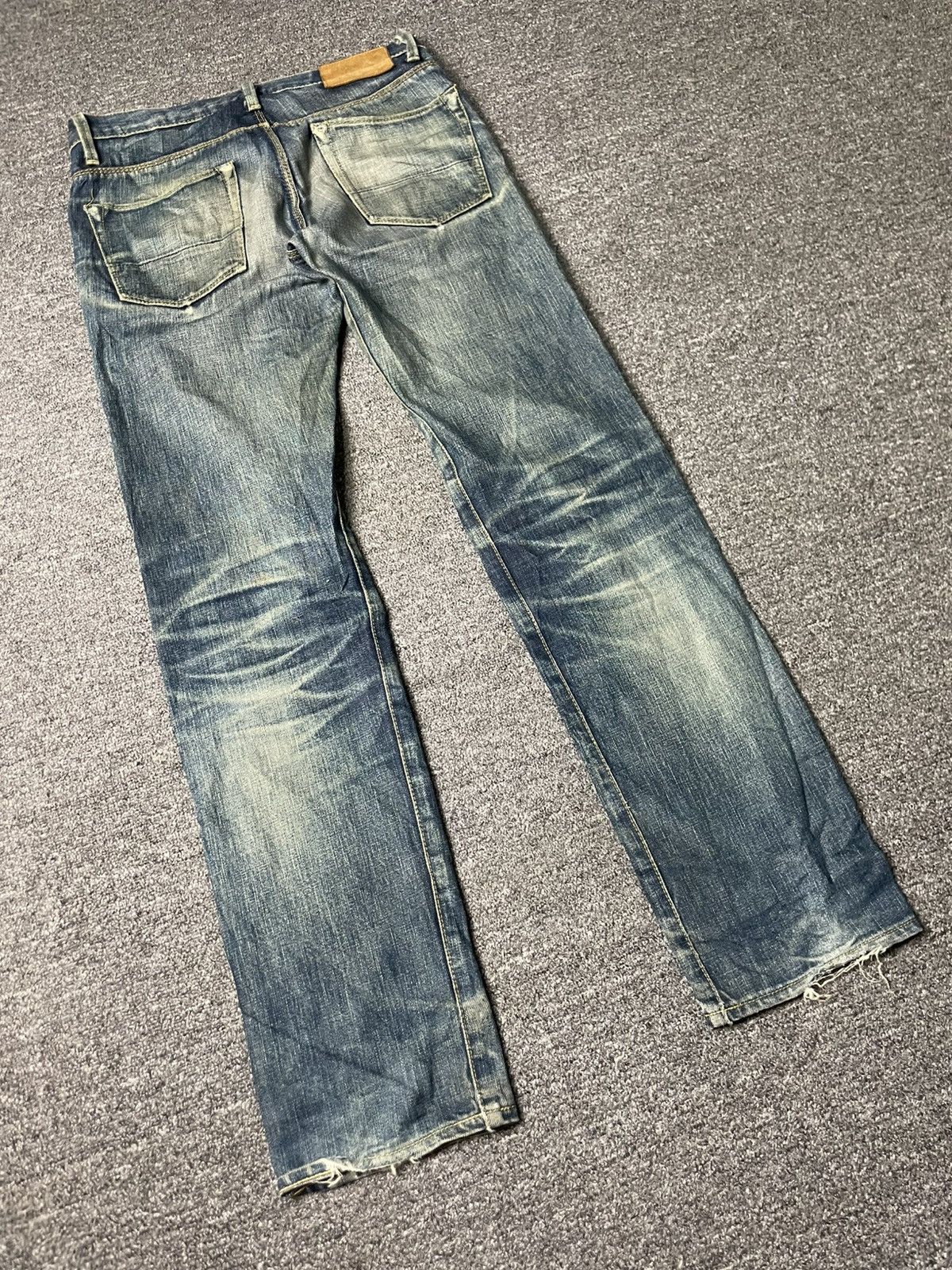 The Unbranded Brand Unbranded Brand Straight Cut Jeans (83) Size US 30 / EU 46 - 6 Thumbnail