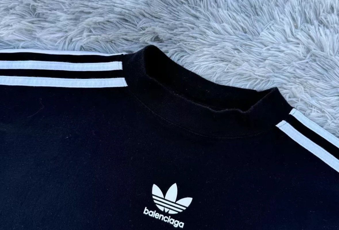 Balenciaga Balenciaga collaborates with Adidas short sleeves Size US L / EU 52-54 / 3 - 3 Thumbnail