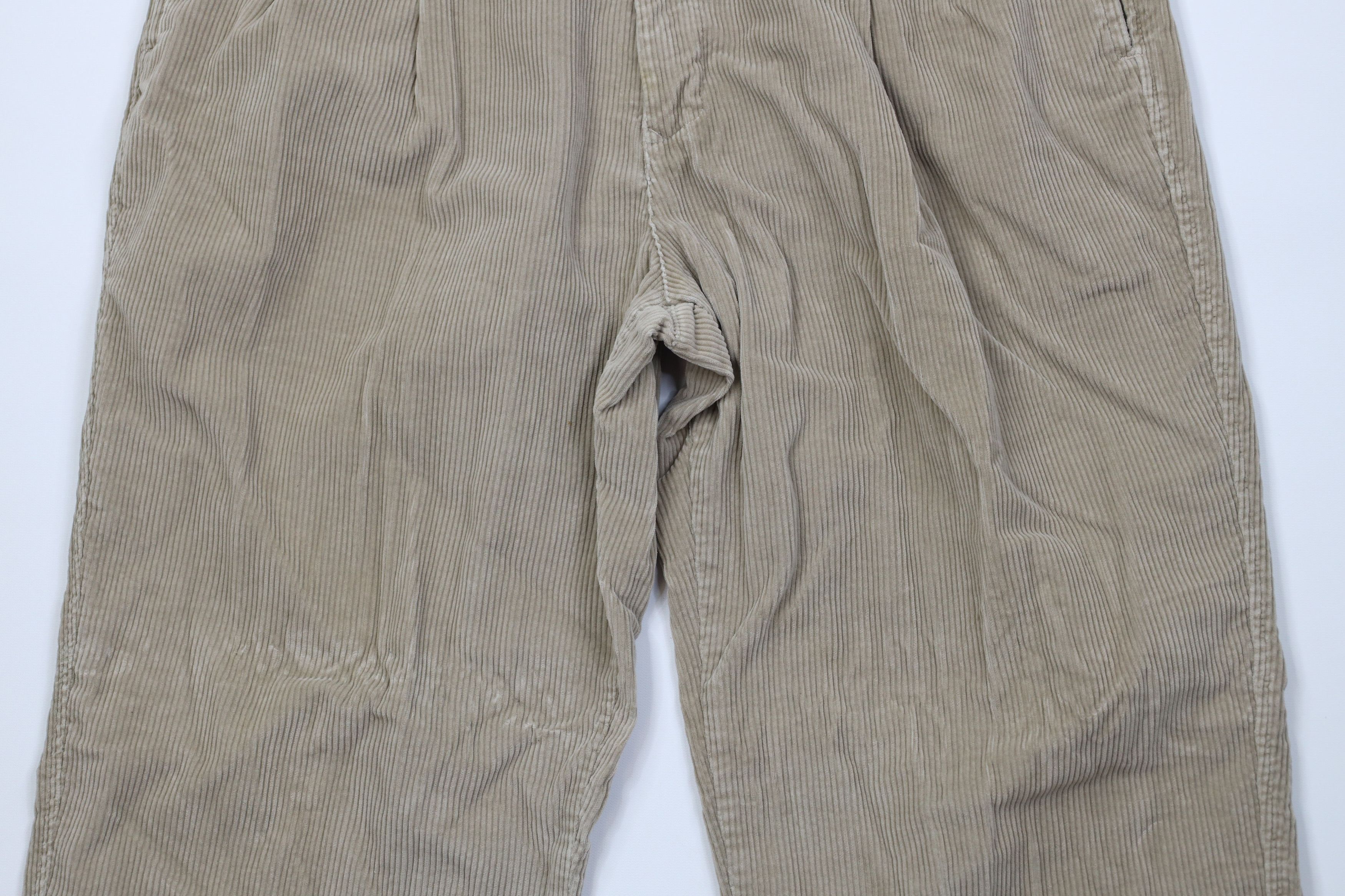 Ralph Lauren Vintage 90s Chaps Ralph Lauren Wide Leg Corduroy Pants USA Size US 38 / EU 54 - 3 Thumbnail