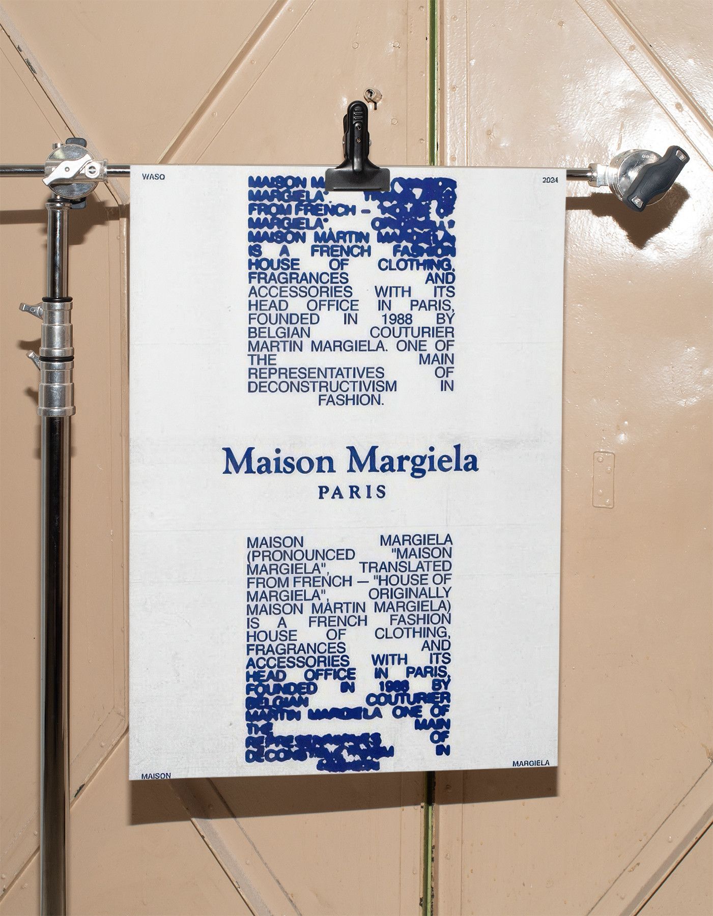Maison Margiela Maison Margiela Artisanal Poster Archive Vintage Book 2000s Size ONE SIZE - 4 Thumbnail
