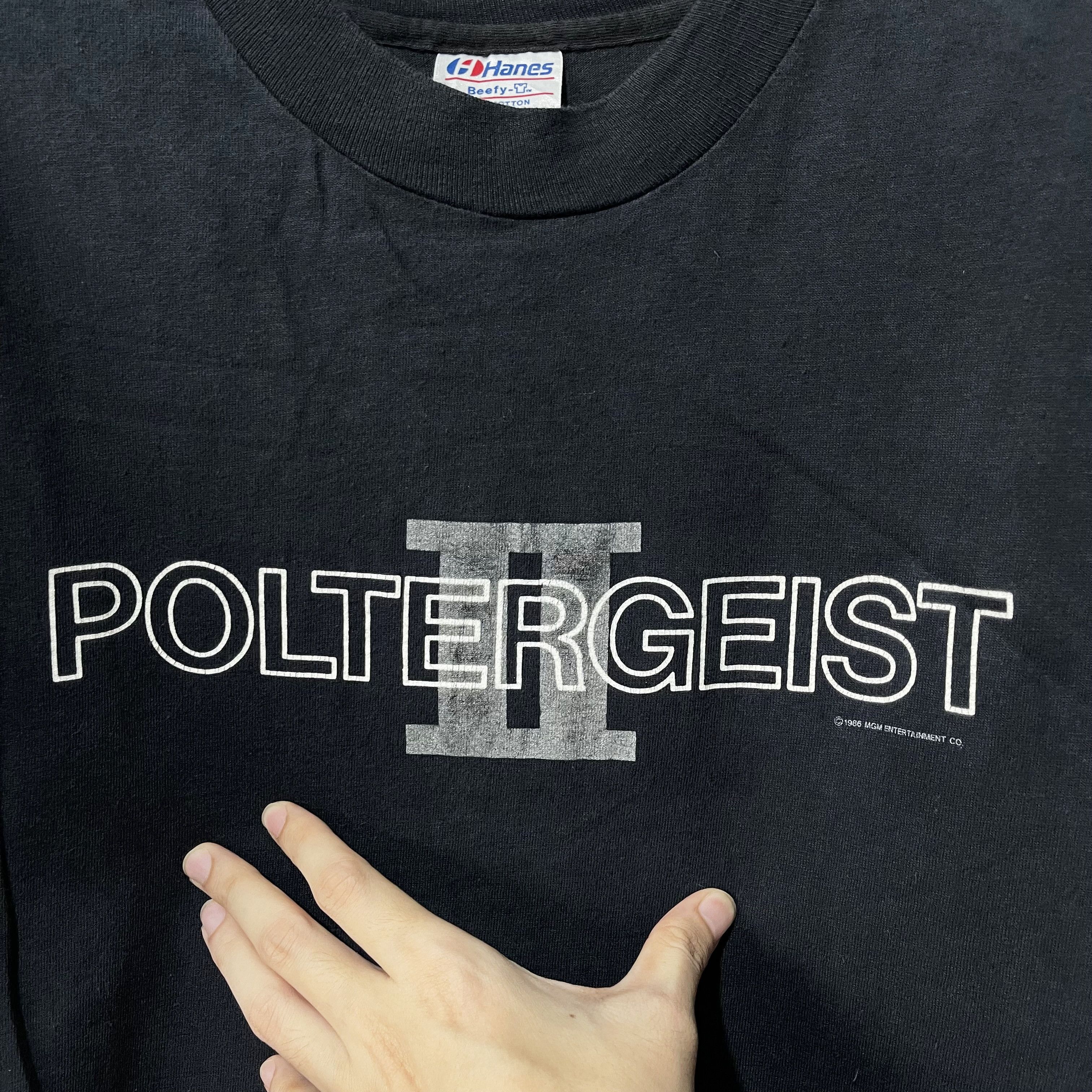 Vintage Vintage 1986 Poltergeist II The Other Side Shirt Size US M / EU 48-50 / 2 - 2 Thumbnail