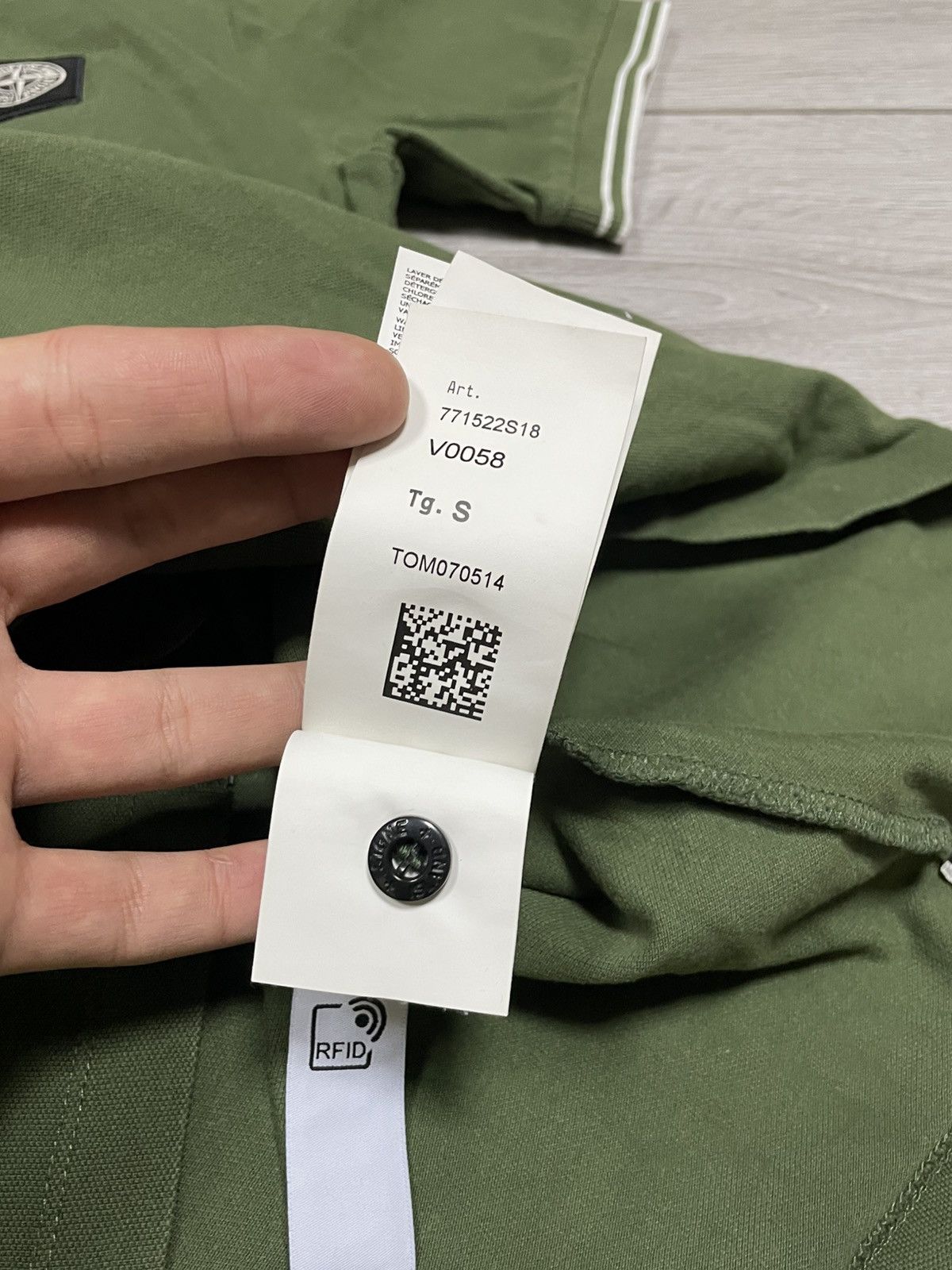 Vintage Stone Island vintage program patch compass polo Size US S / EU 44-46 / 1 - 8 Thumbnail