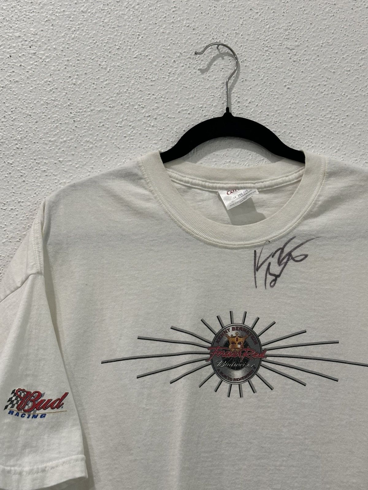 Budweiser Signed Kenny Bernstein “Forever Red” Budweiser 2002 NHRA XXL Size US XXL / EU 58 / 5 - 6 Thumbnail