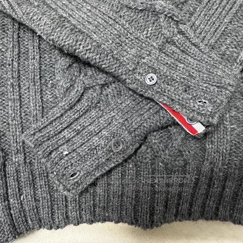 Thom Browne Thom Browne Dark gray sweater Size US S / EU 44-46 / 1 - 3 Thumbnail