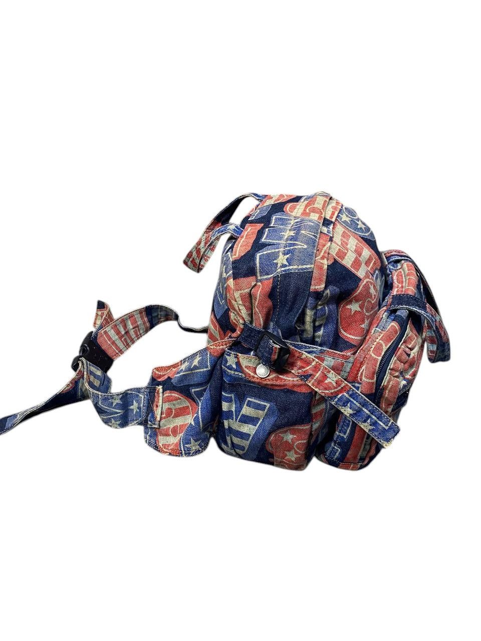 Hysteric Glamour VTG 90S HYSTERIC GLAMOUR TOOLS FIREFIGHTER BUMBAG DENIM Size ONE SIZE - 7 Thumbnail