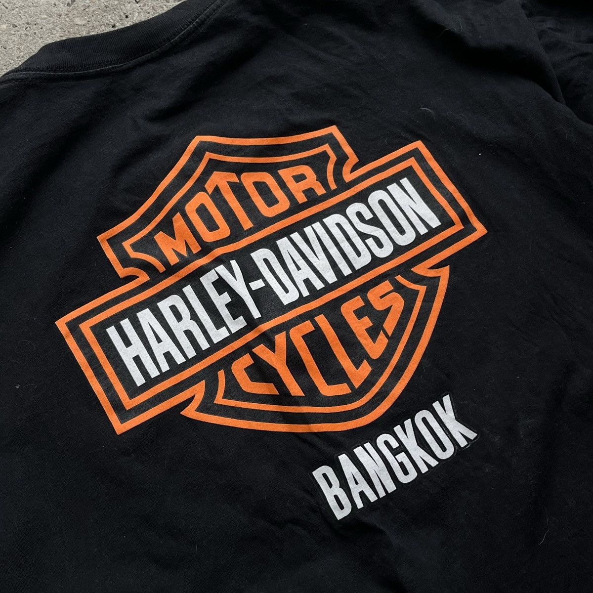 Harley Davidson × Vintage Vintage Harley davidson bangkok thailand harley tee shirt Size US XL / EU 56 / 4 - 5 Thumbnail
