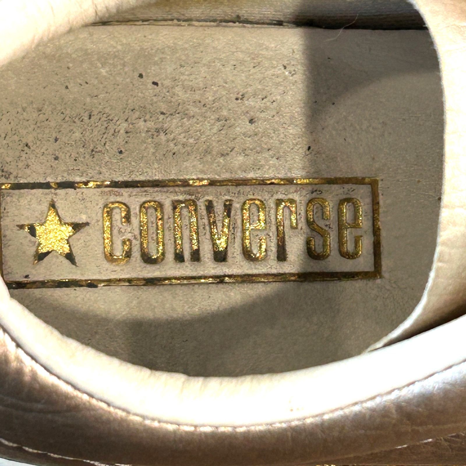 Converse Converse One Star Platform OX 6.5 Gold Leather Streetwear Size US 6.5 / IT 36.5 - 12 Thumbnail