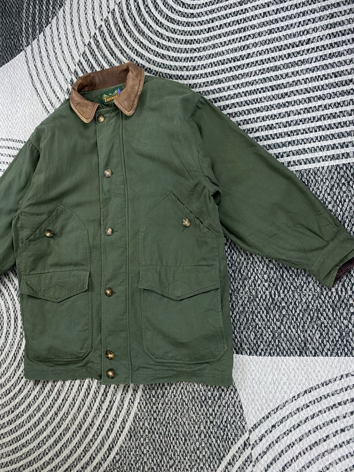Vintage Vintage Intrepid Zipper Hunting Field Jacket Size US L / EU 52-54 / 3 - 4 Thumbnail