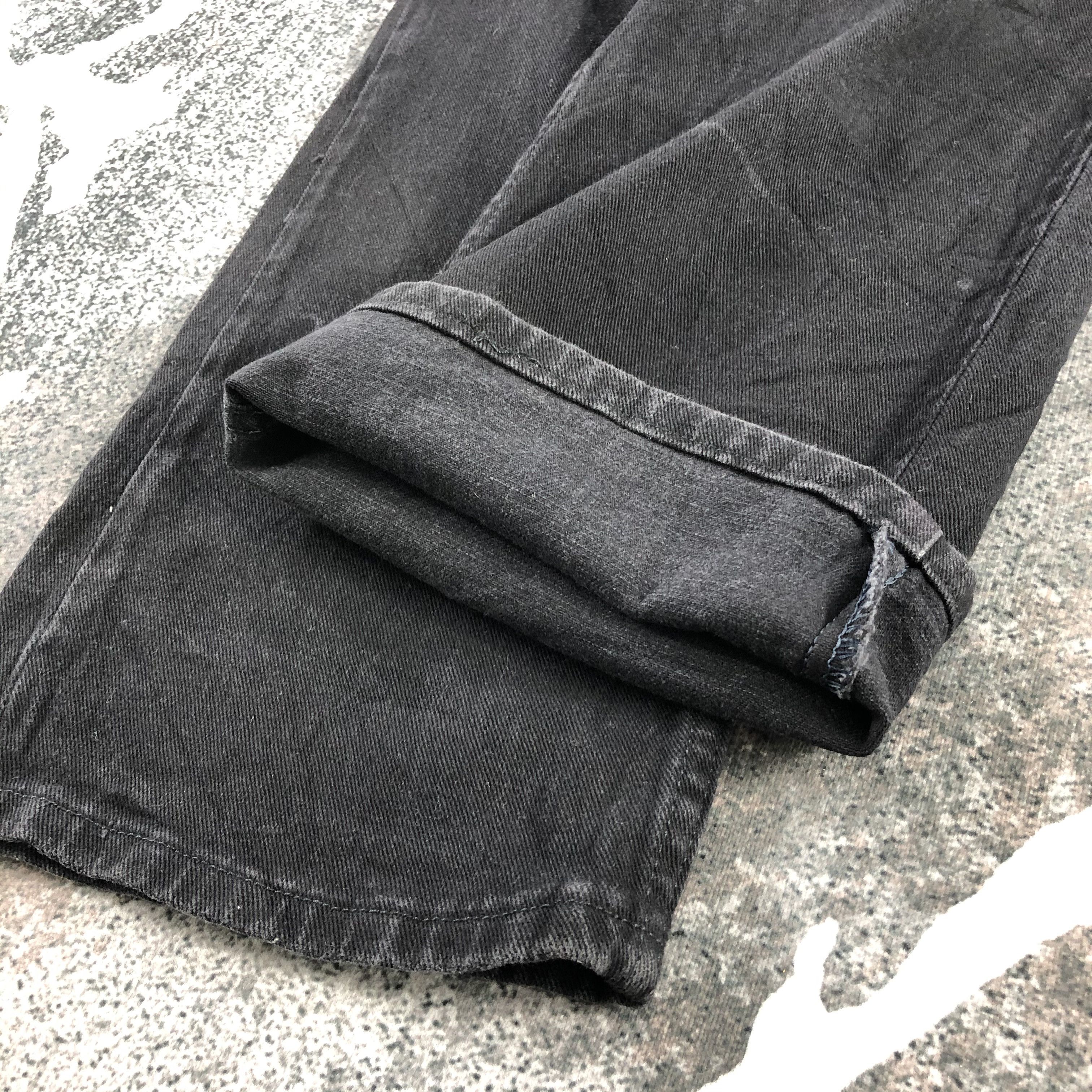Lee Lee Riders Jeans Black Denim KJ1099 Size US 36 / EU 52 - 7 Thumbnail