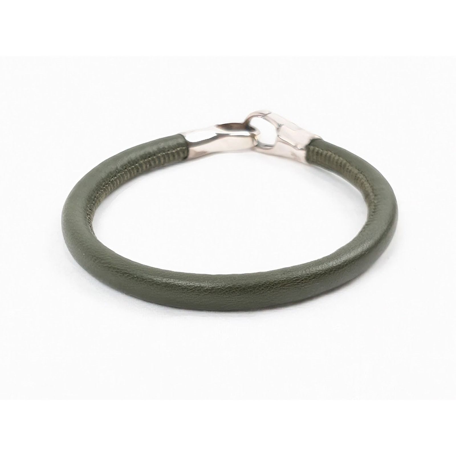 Bottega Veneta o1rshd1 Size: S / Silver/Nappa Sterling Bracelet in Borneo Size ONE SIZE - 4 Thumbnail