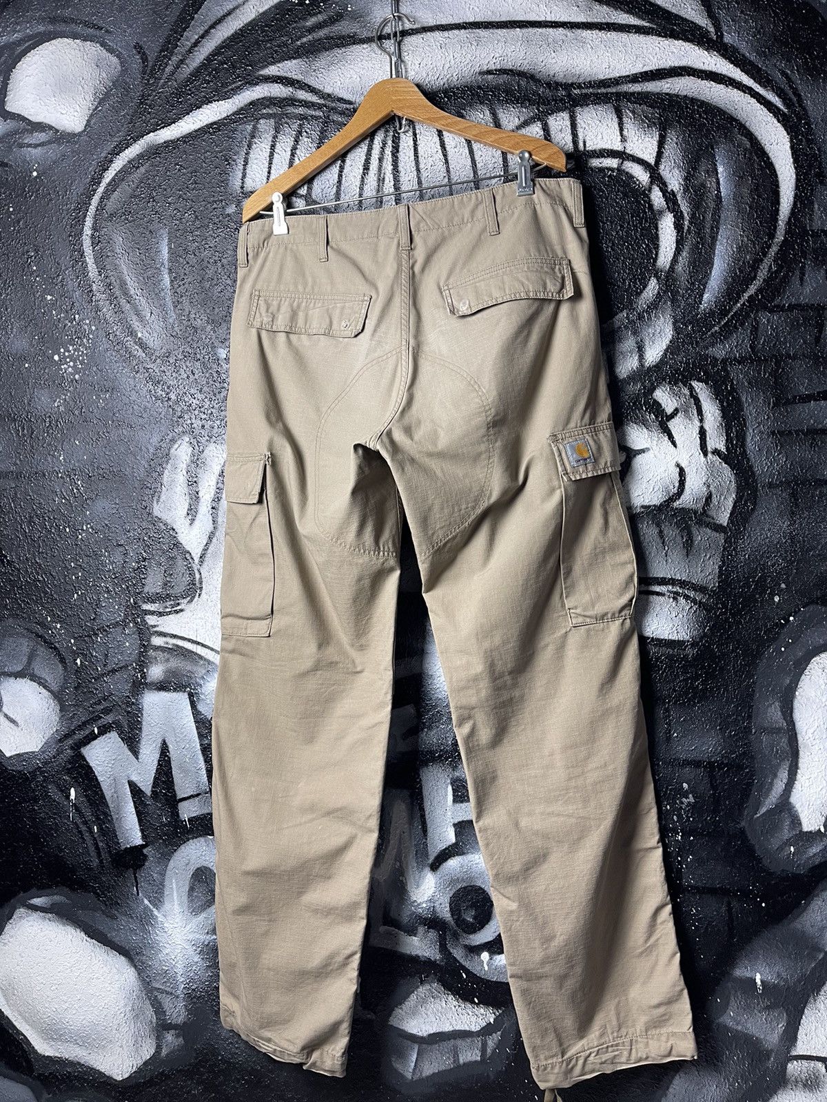 Carhartt Carhartt Y2K Beige Regular Cargo Pants Men’s Size 33x34 Size US 33 - 2 Thumbnail