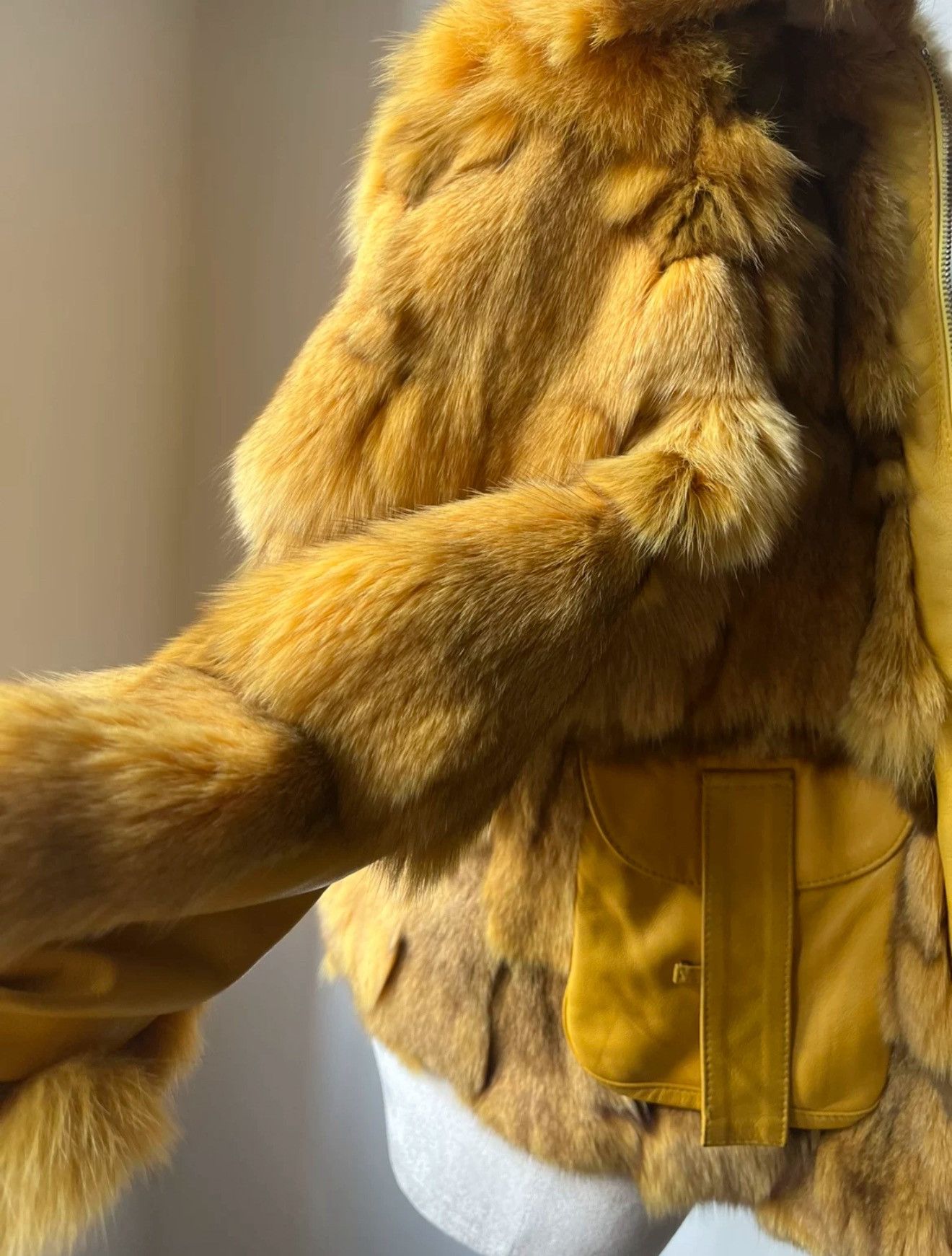 Vintage Fox Fur Vintage Jacket Size S / US 4 / IT 40 - 4 Thumbnail