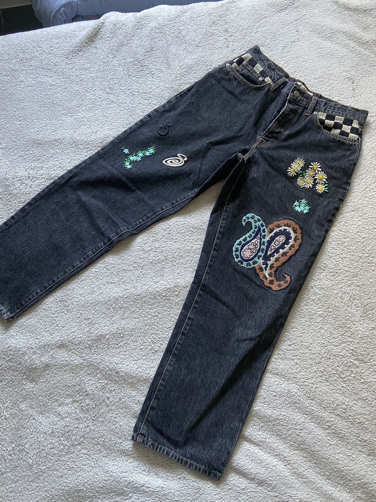 NOMA t.d × Stussy Stüssy & NOMA t.d. Denim Pants | Grailed