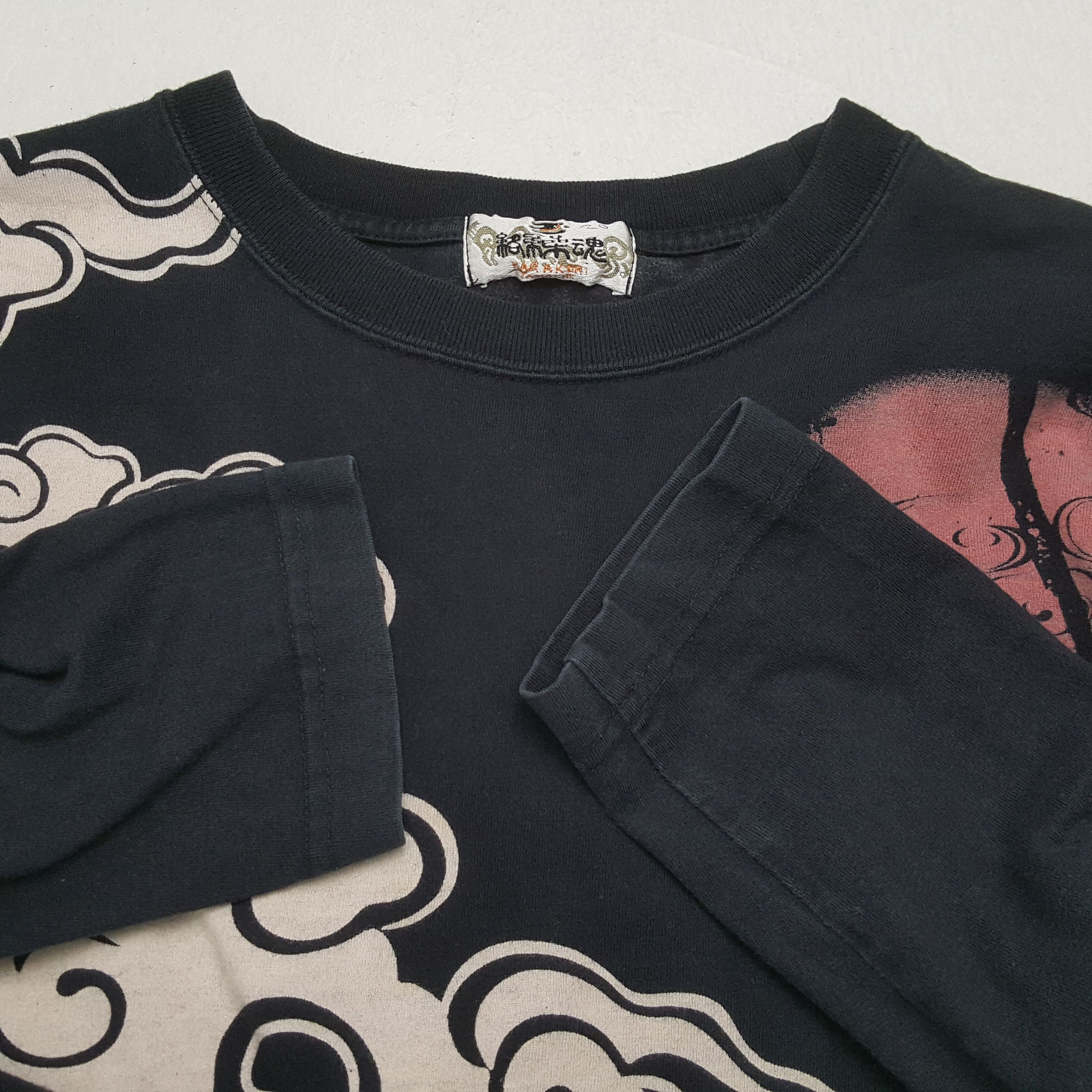 Japanese Brand × Vintage KARAKURI TAMASHI Sukajan Style Japanese Tshirt Size US M / EU 48-50 / 2 - 10 Thumbnail