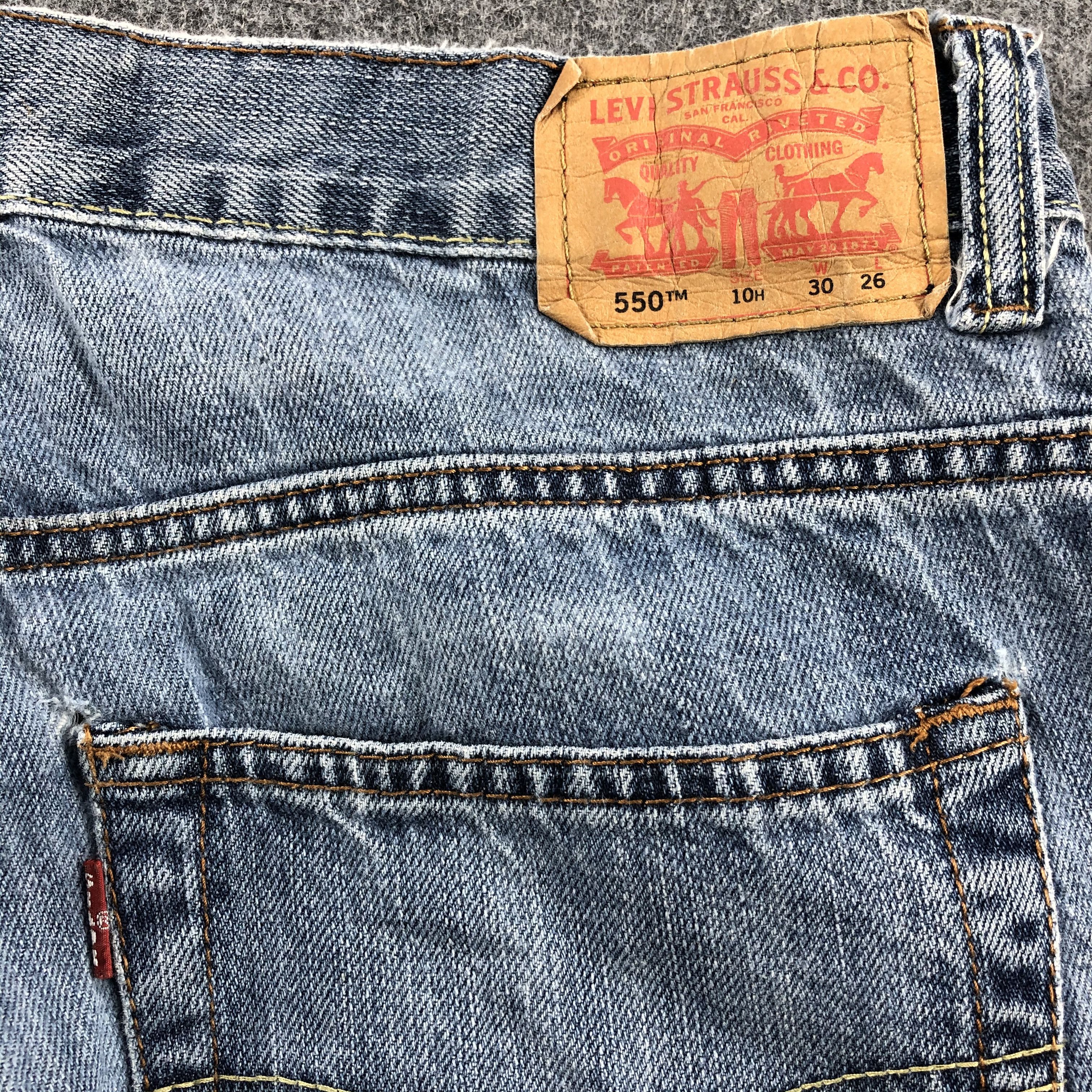 Levi's Vintage Levis 505 Jeans Faded Blue Denim-J994 Size US 31 - 5 Thumbnail