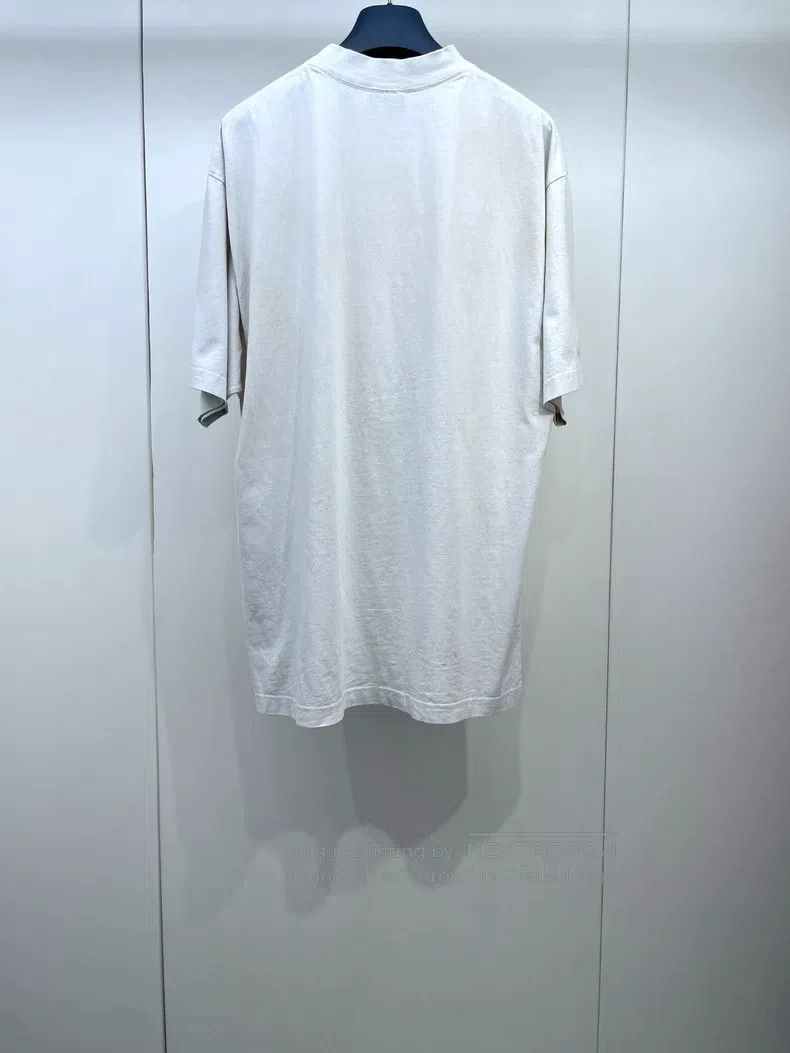 Balenciaga Balenciaga Night Scene Printed Distressed Short Sleeve Size US XXS / EU 40 - 3 Thumbnail