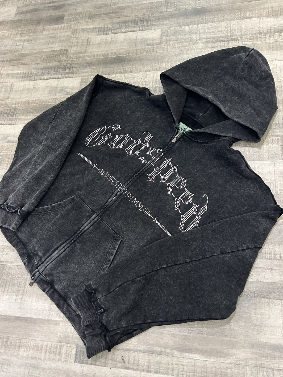 Godspeed Godspeed Studded OG Logo Zip Up Hoodie Size US L / EU 52-54 / 3 - 3 Thumbnail