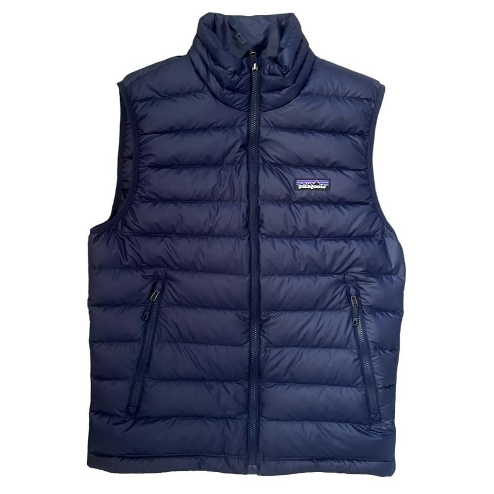 Patagonia Patagonia Goose Down Puffer Vest Navy Blue 84622 Full Zip Size US XS / EU 42 / 0 - 3 Thumbnail