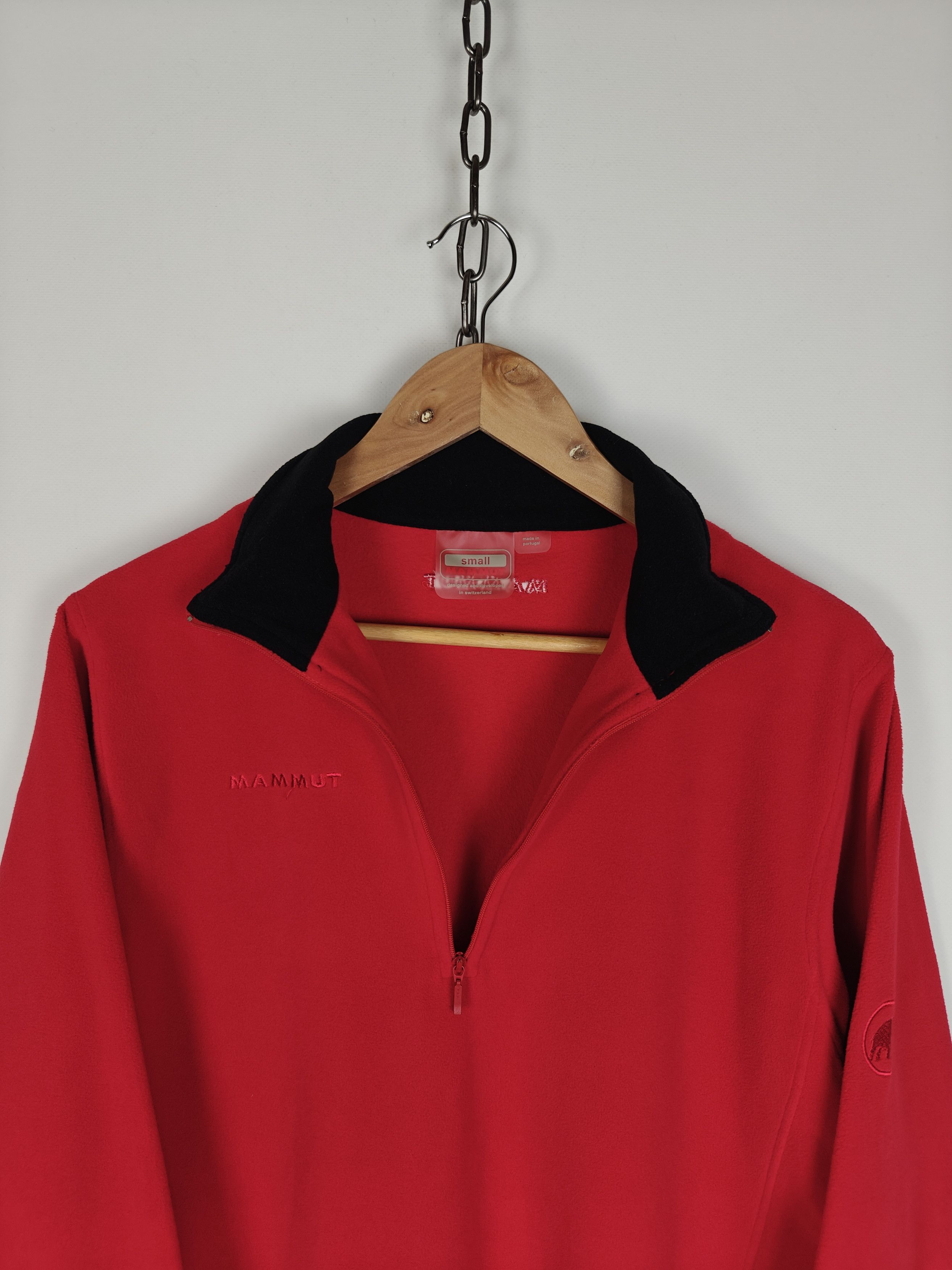 Mammut Mammut Fleece Jacket Outdoor Red Zip size S Size US S / EU 44-46 / 1 - 7 Thumbnail