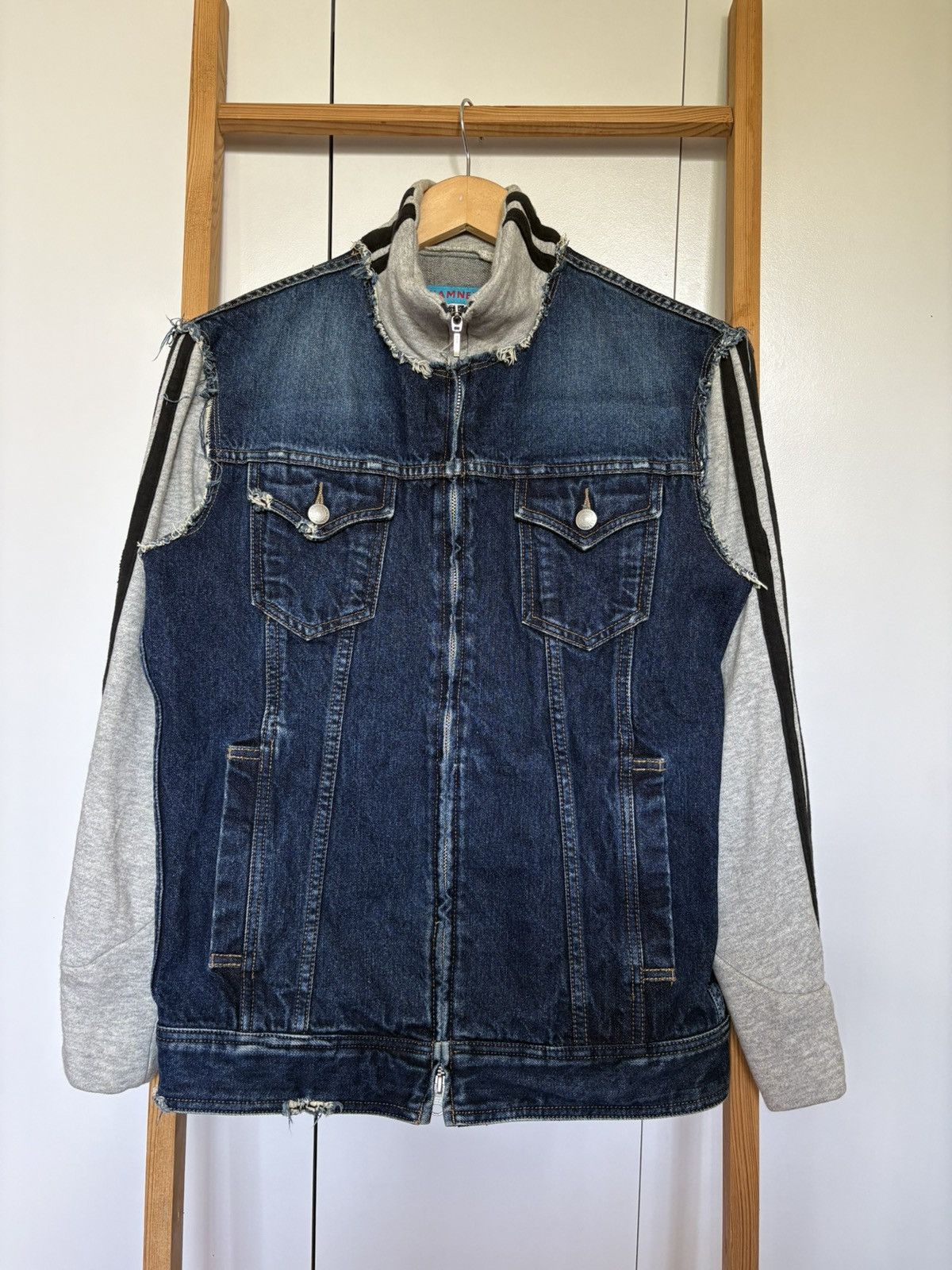 Designer Katharine hamnett london denim jacket Size US L / EU 52-54 / 3 - 1 Thumbnail